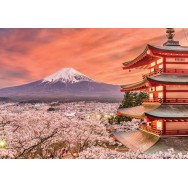 Mount Fuji Pussel 1000 bitar Worlds Smallest